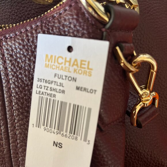 Michael Kors Fulton Large Shoulder Bag - Picture 6 of 6